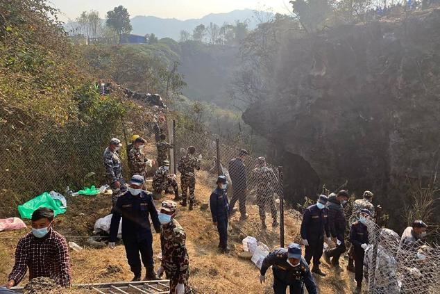 Fotos: Imágenes de la catástrofe aérea de Nepal