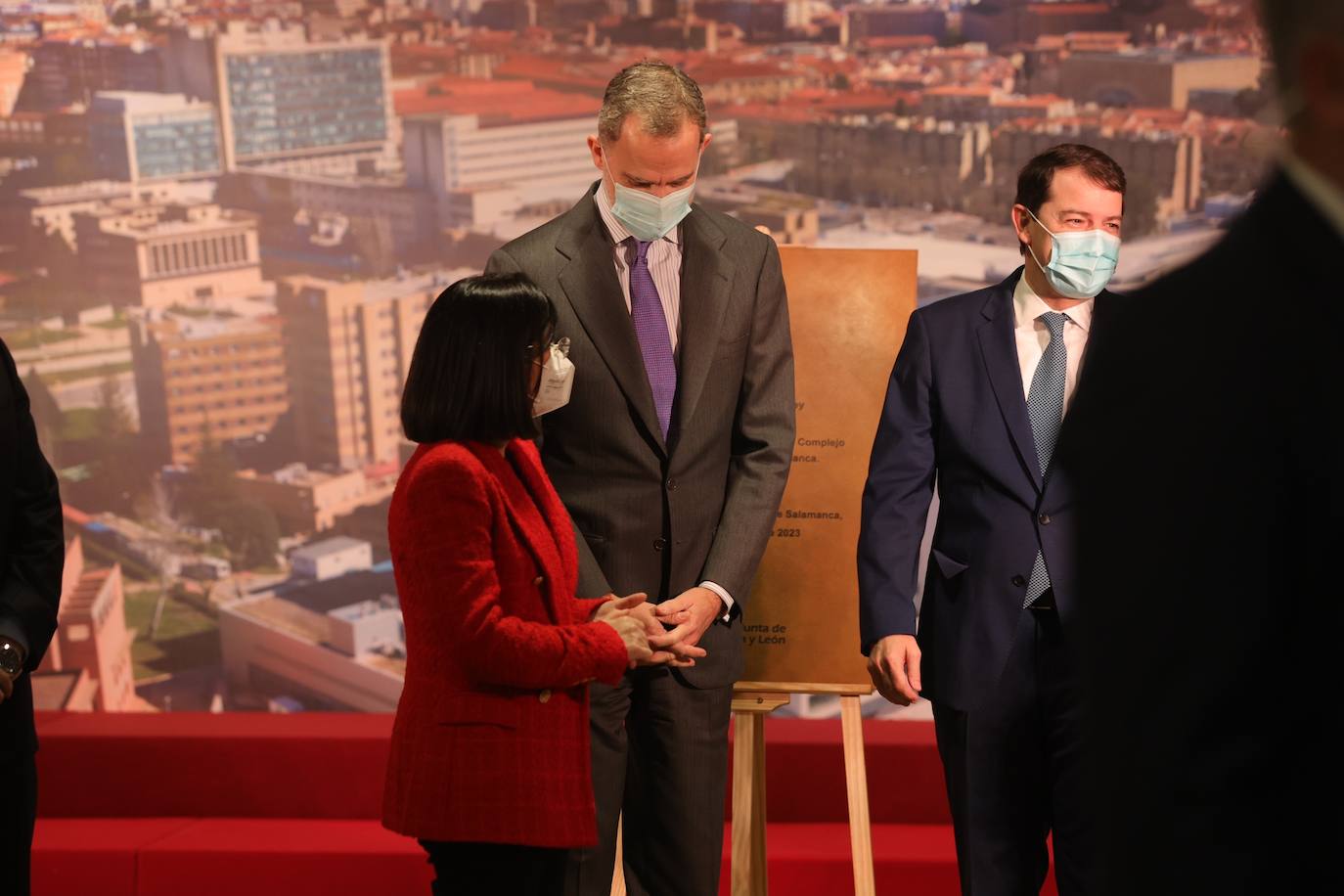 Fotos: El Rey conoce el nuevo hospital de Salamanca