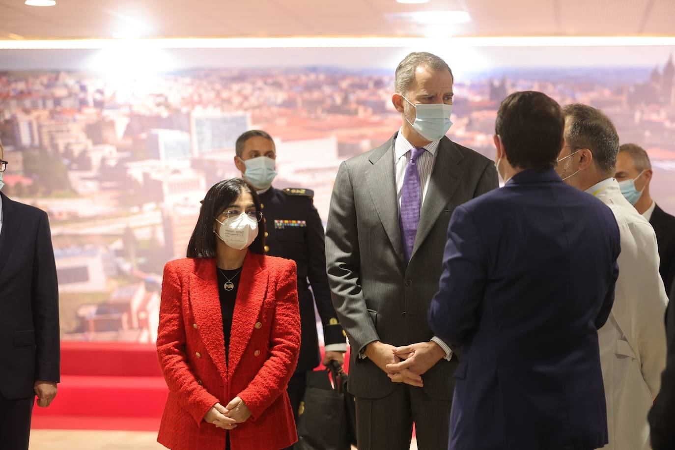 Fotos: El Rey conoce el nuevo hospital de Salamanca