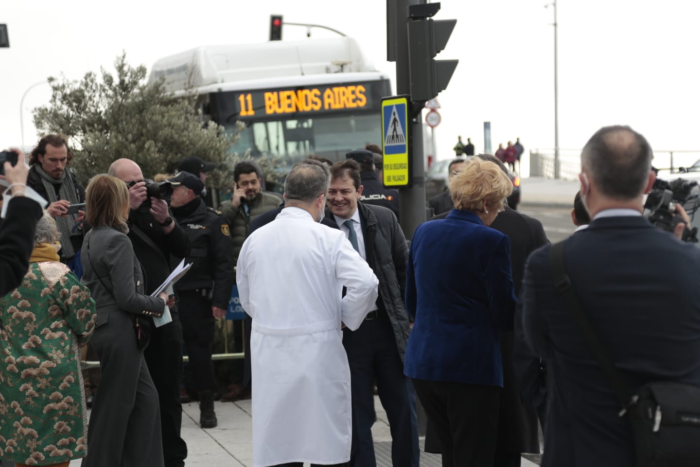 Fotos: Salamanca recibe al Rey Felipe VI en su visita al hospital de Salamanca