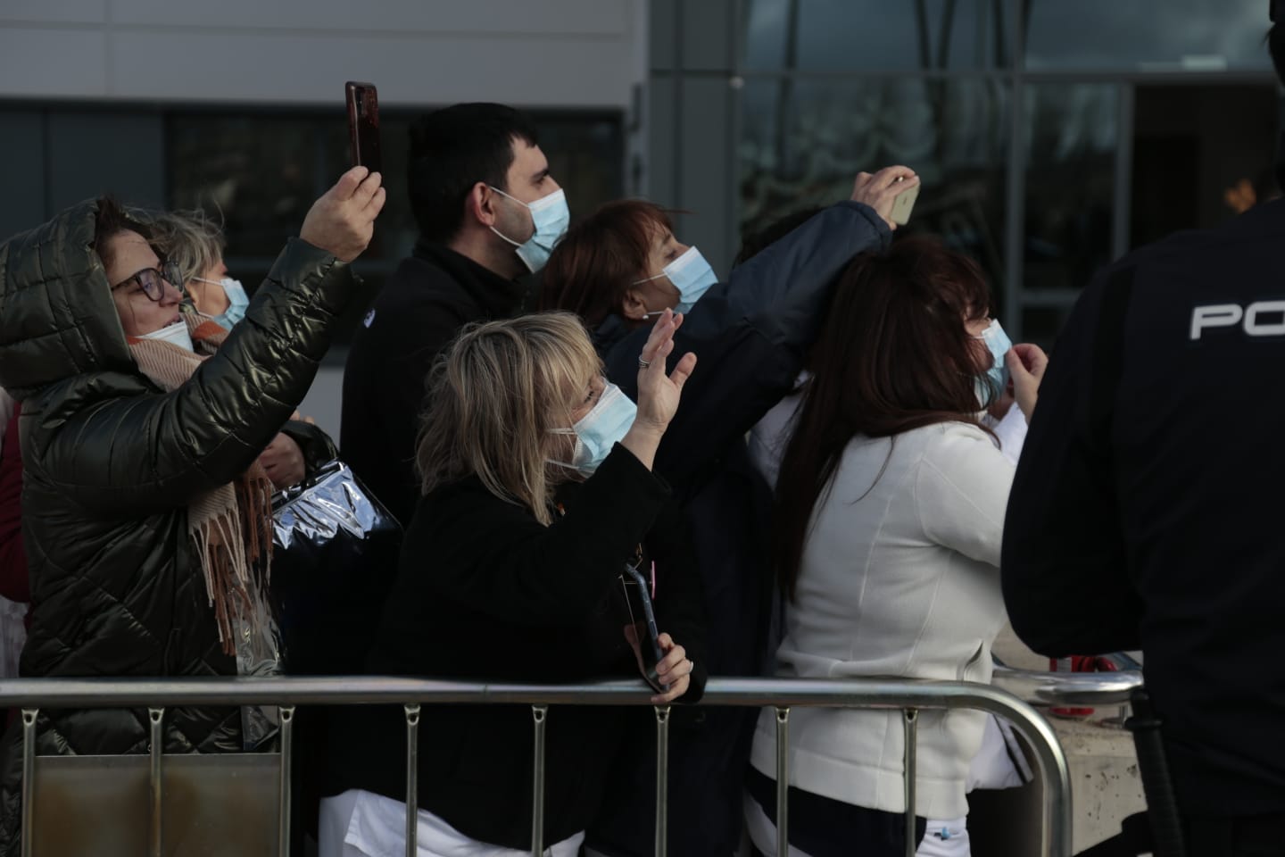 Fotos: Salamanca recibe al Rey Felipe VI en su visita al hospital de Salamanca