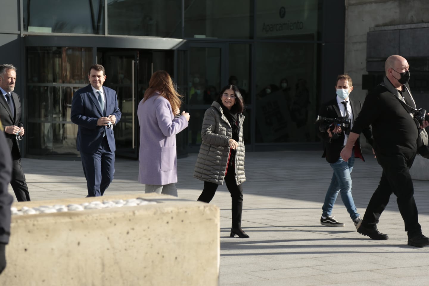 Fotos: Salamanca recibe al Rey Felipe VI en su visita al hospital de Salamanca