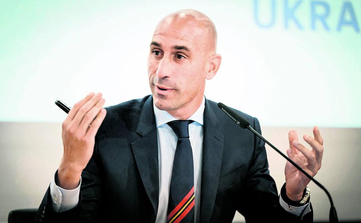 El presidente de la RFEF, Luis Rubiales.