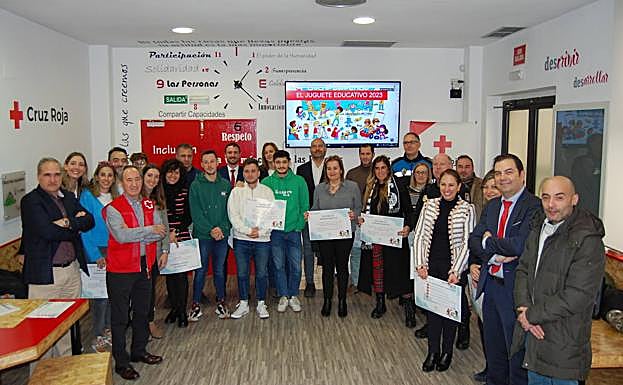 Cruz Roja en Salamanca recoge 2.773 juguetes nuevos donados por 42 empresas y entidades