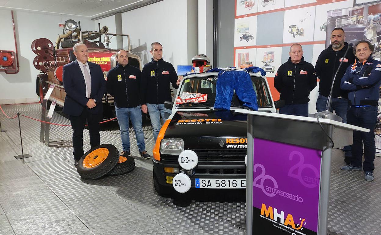 Presentación de Resotel Rally en el Museo de Historia de la Automoción de Salamanca. 