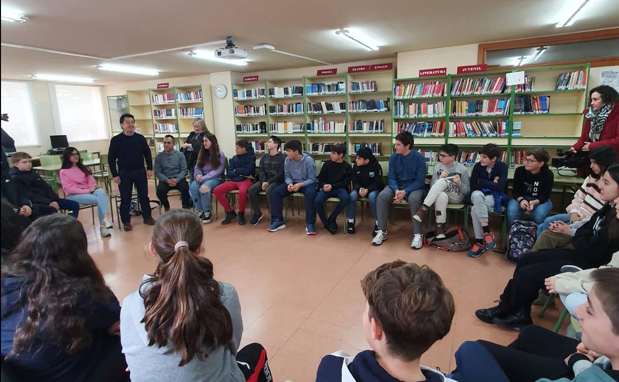 Adolescentes del IES La Vaguada. 