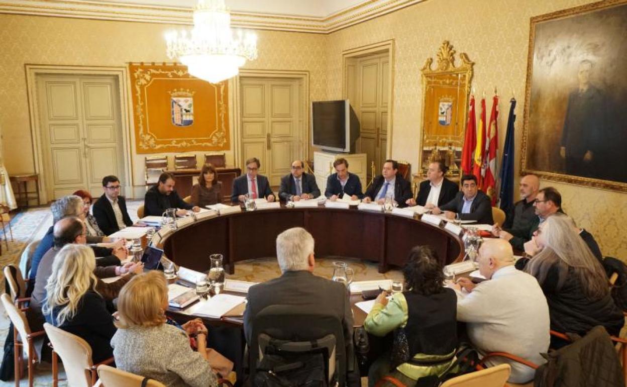 Imagen de archivo de una reunión del Consejo de Ciudad.
