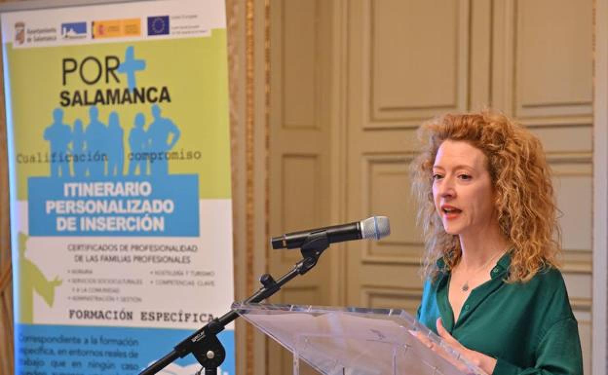 Ana Suárez, concejala de Familia e Igualdad de Oportunidades. 