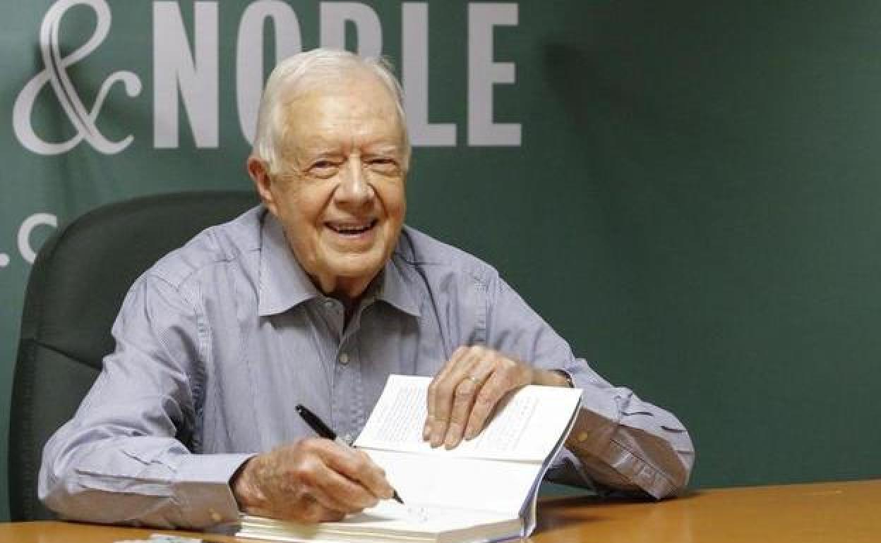 El expresidente estadounidense Jimmy Carter.