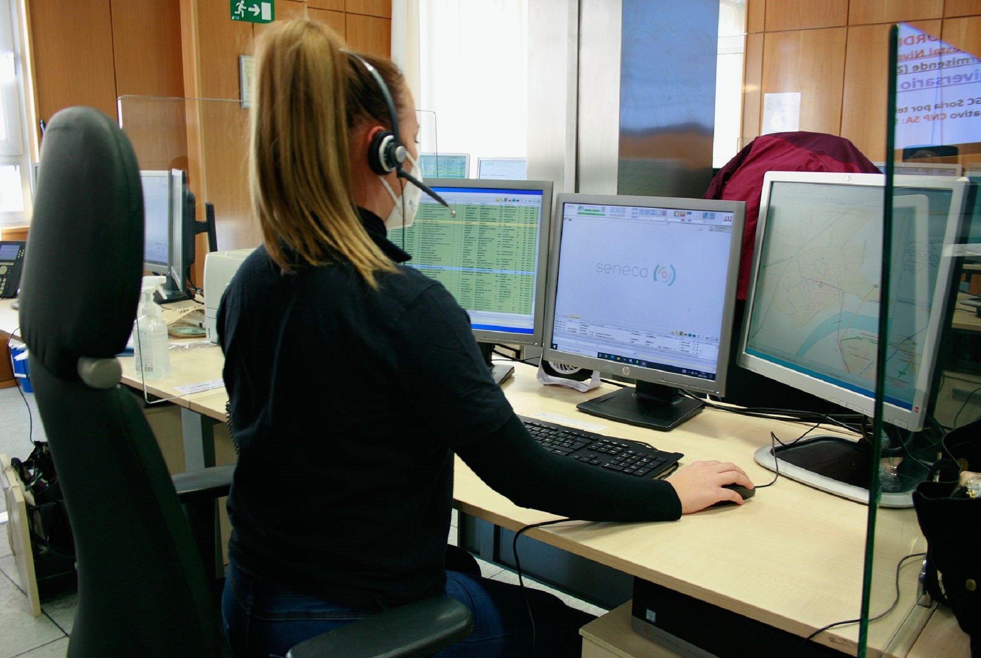 Centro de Emergencias 112 en Castilla y León. 