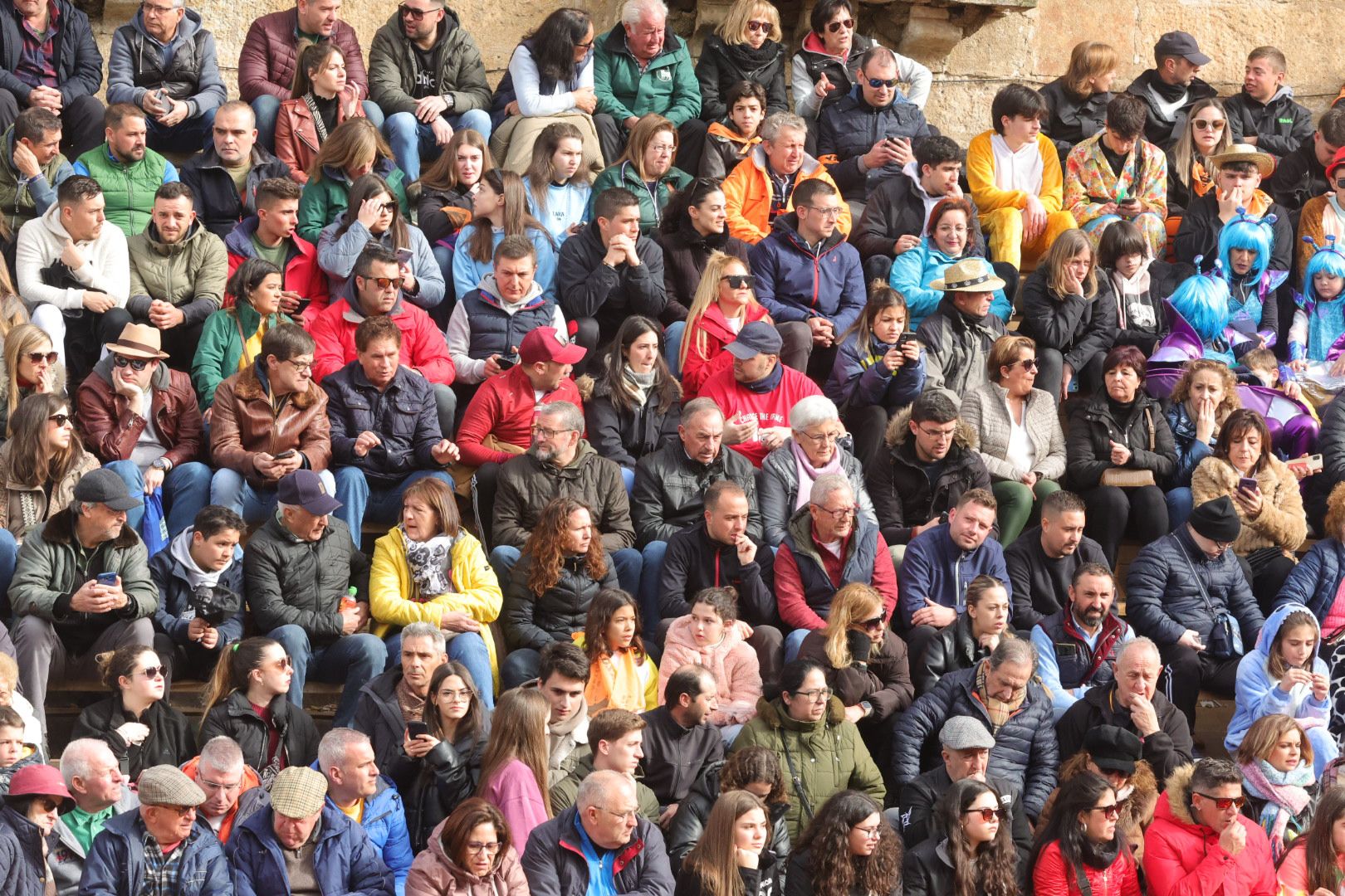Fotos: Encierro rápido y limpio en Ciudad Rodrigo