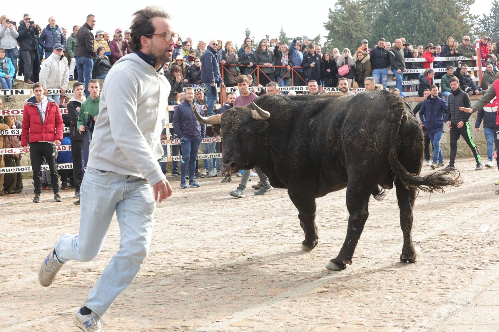 Fotos: Encierro rápido y limpio en Ciudad Rodrigo