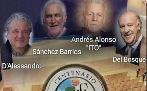 Charla con Del Bosque, D&#039;Alessandro, Sánchez Barrios e Ito sobre la UDS