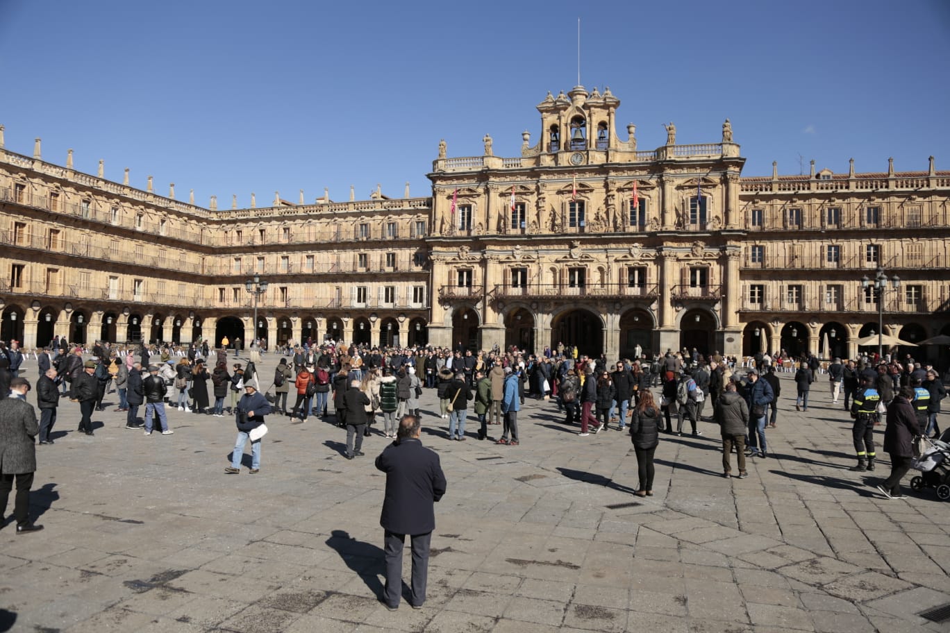 Fotos: Salamanca homenajea a las víctimas que huyen de la guerra en Ucrania