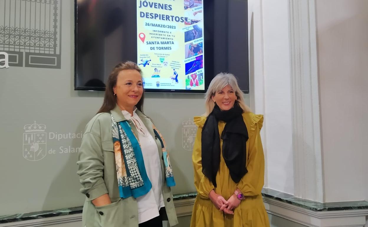 Eva Picado y María Cruz Gacho. 