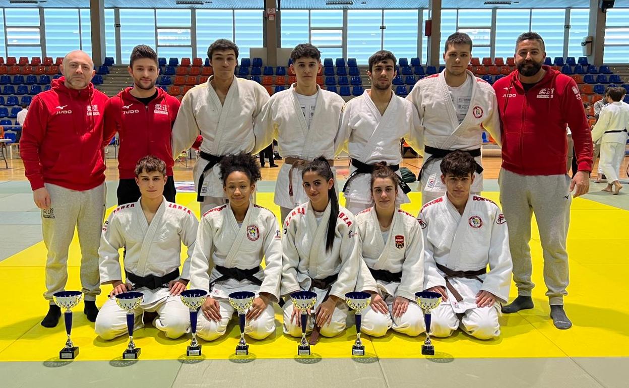 Siete medallas en el Autonómico júnior para el Doryoku de Salamanca