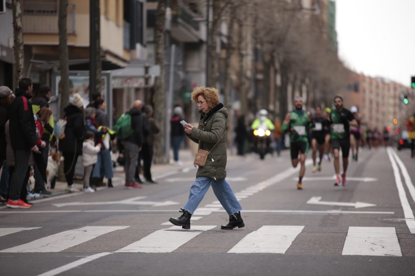 Fotos: Fiesta del atletismo popular salmantino con la Media Maratón