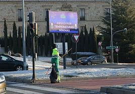 Invierno 22-23 Frío en la ciudad y nieve en las carreteras