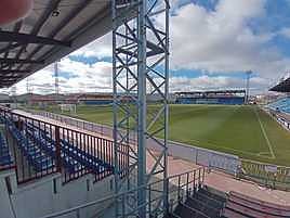 Así lucía el Reina Sofía esta mañana.