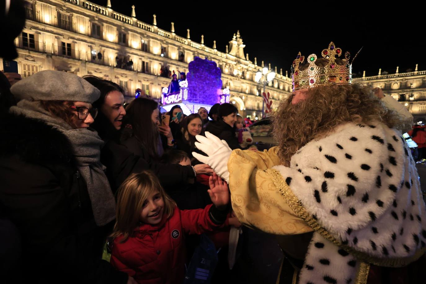 Los Reyes Magos reparten ilusión por Salamanca