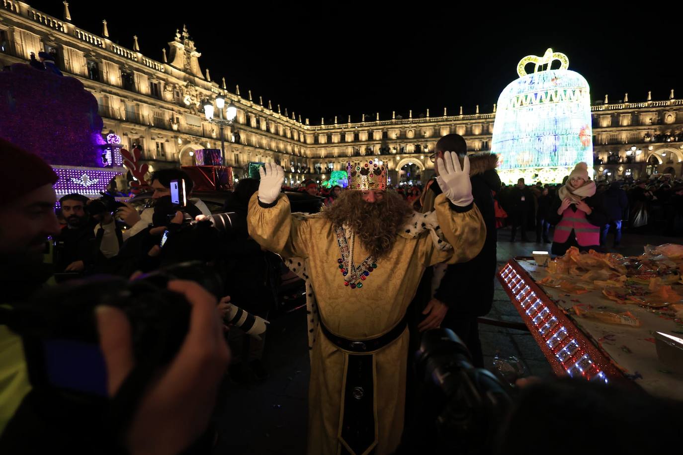 Los Reyes Magos reparten ilusión por Salamanca