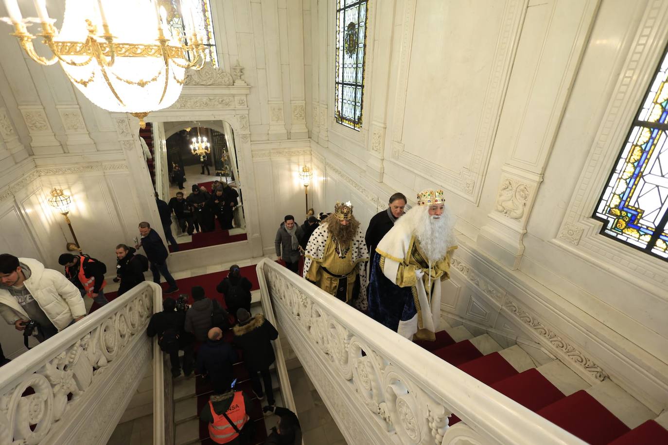 Los Reyes Magos reparten ilusión por Salamanca