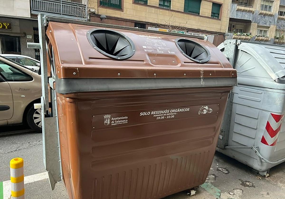 Contenedor de residuos orgánicos