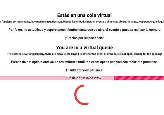 Plataforma online de venta de entradas de Unionistas para el duelo ante el Barcelona a las 9.10 de la mañana.