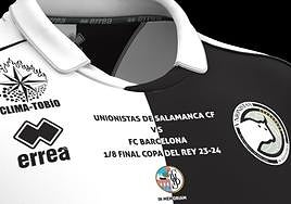 Unionistas da marcha atrás con el escudo de la UD Salamanca: qué ha pasado