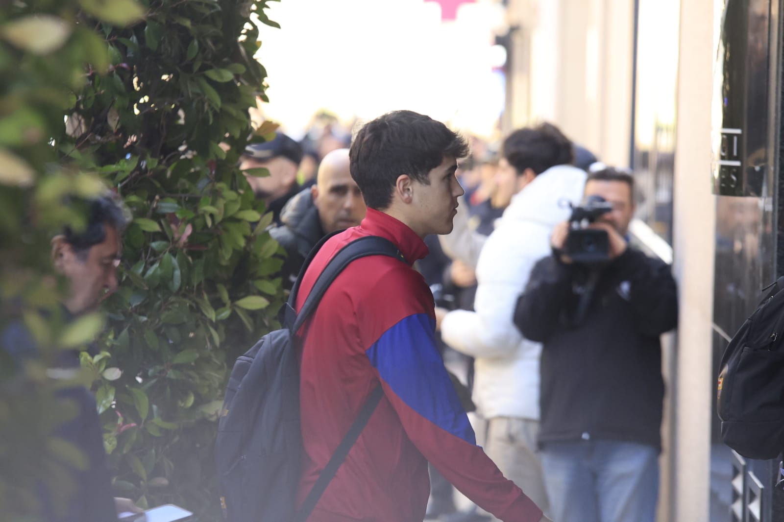Locura ante la llegada del FC Barcelona en Salamanca