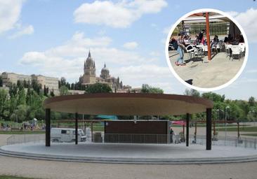 El chiringuito con vistas a las catedrales de Salamanca y una gran terraza a concurso por 300 euros al mes