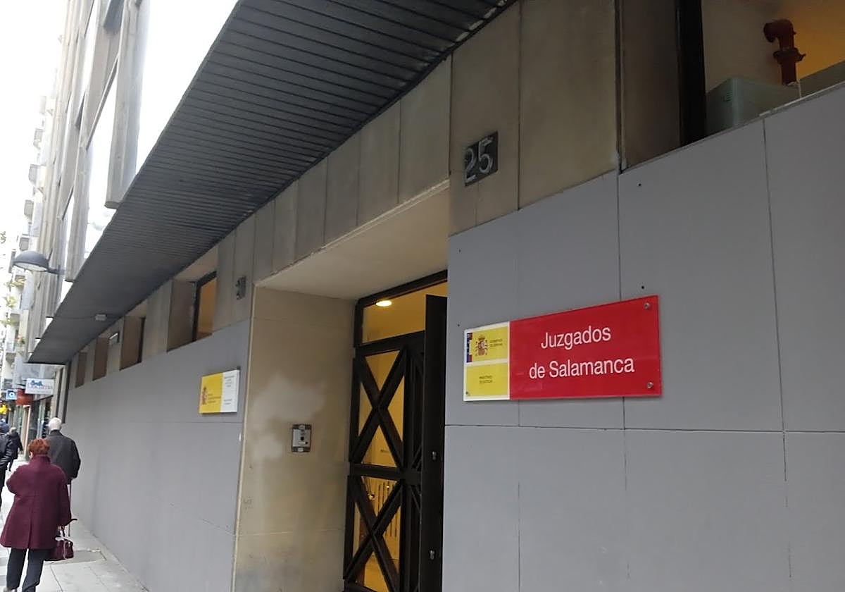 Edificio que acoge actualmente el Juzgado de Menores en Salamanca
