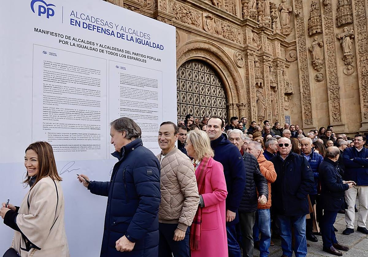 Alcaldes del Partido Popular de Salamanca.