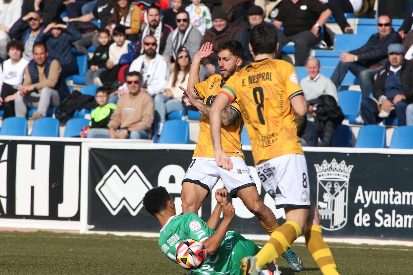 El partido de Unionistas ante el Cornellà, en imágenes