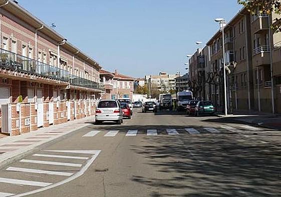 Imagen de una calle en Carbajosa de la Sagrada.