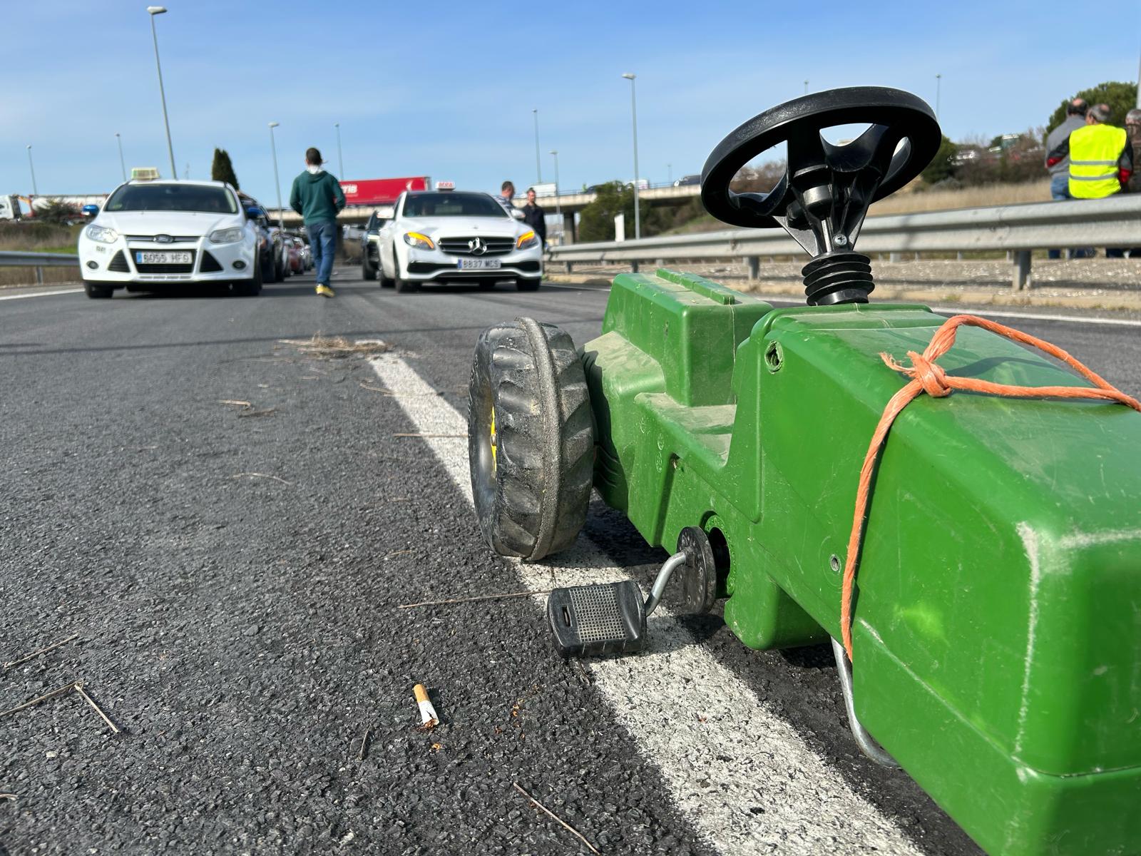 La tractorada de Salamanca, en imágenes