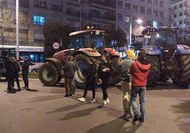Así hemos contado las tractoradas en Salamanca, minuto a minuto