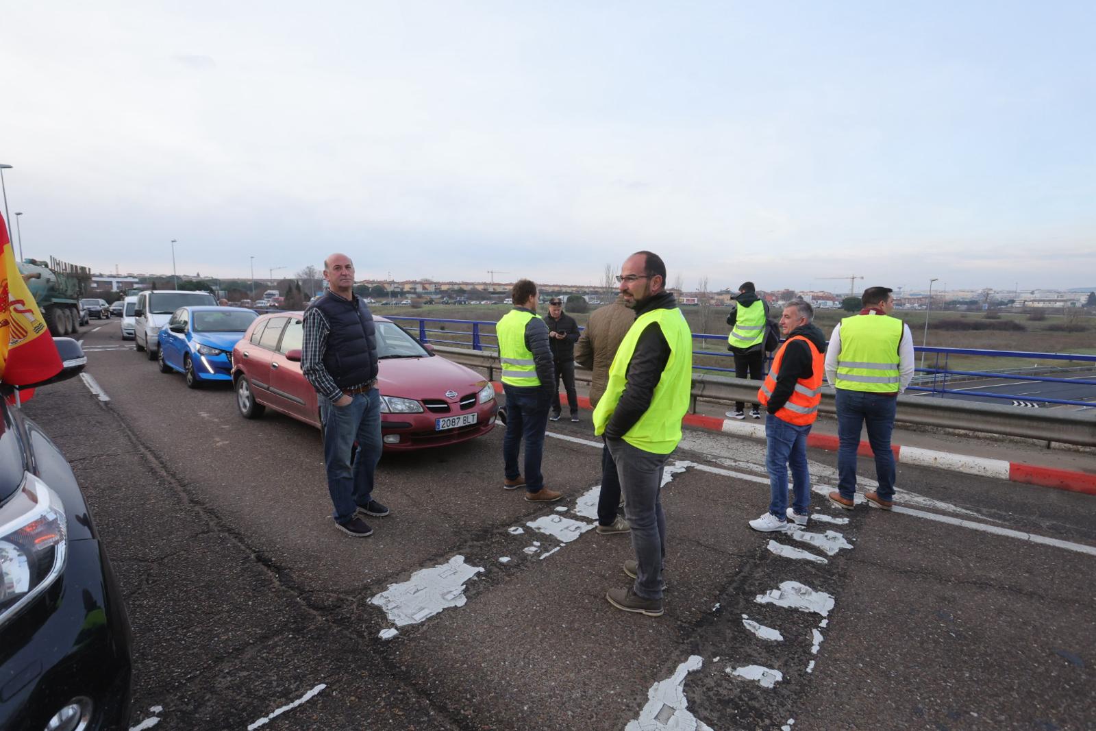 La tractorada de Salamanca, en imágenes