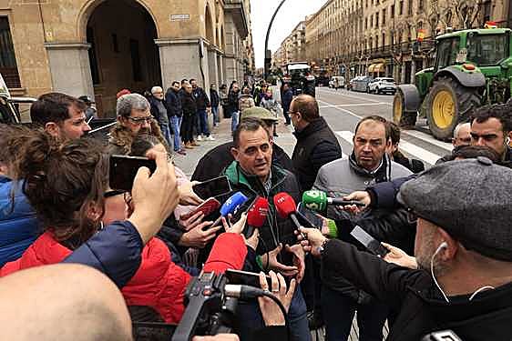 El presidente de ASAJA, José Luis Delgado Egido