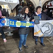 La afición de Unionistas vuelve a hacer 'marca Salamanca' fuera: esta vez en Ponferrada