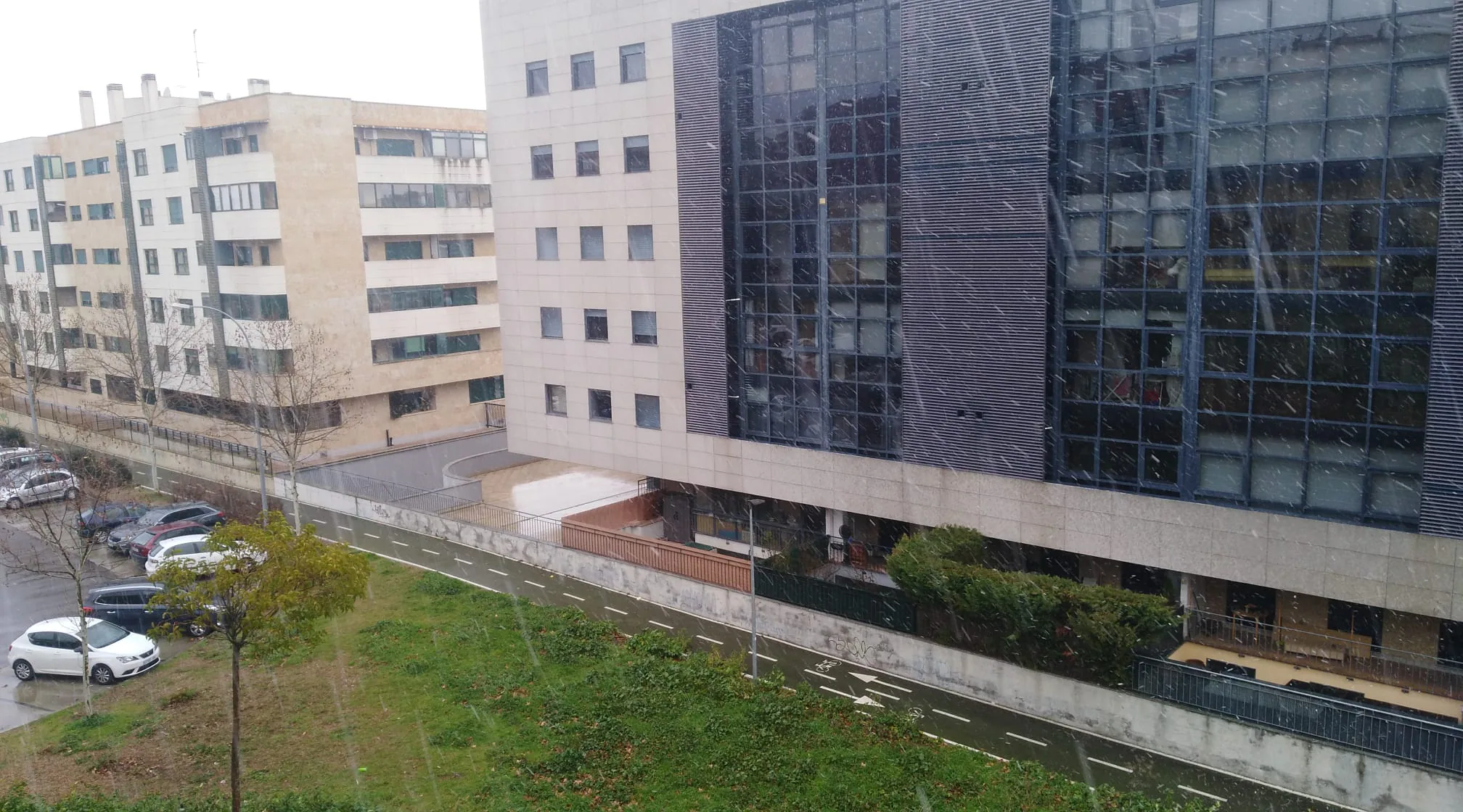 Nieve, sol y desplome del termómetro: carrusel de clima en el regreso de Salamanca al invierno