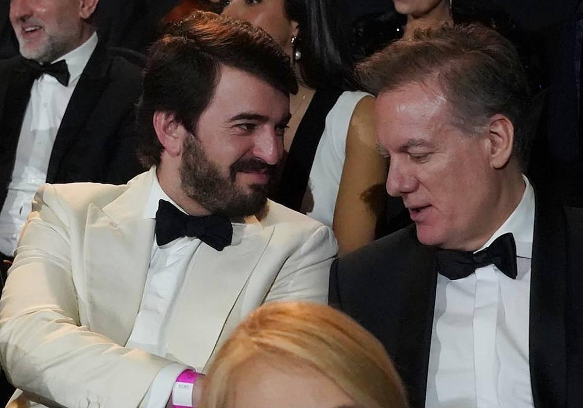 Juan García-Gallardo, durante la gala de los Goya.