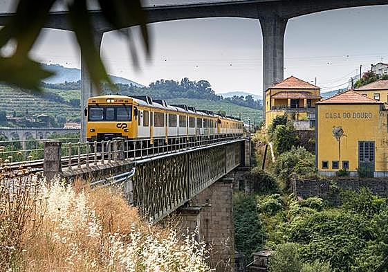 Línea del Duero en Portugal.