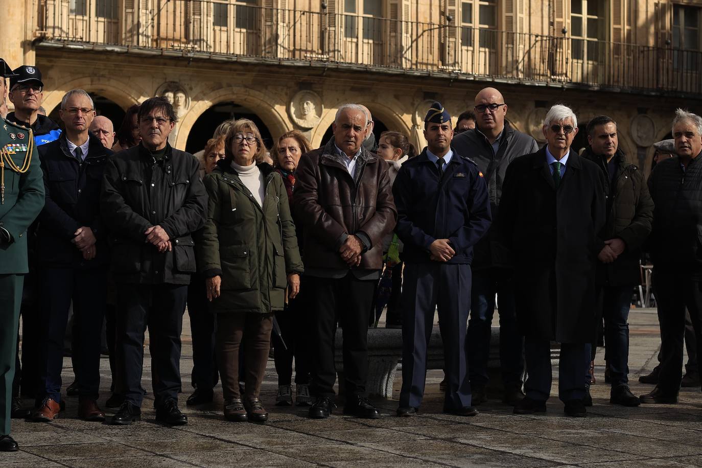 Salamanca homenajea a los guardias civiles muertos en Barbate