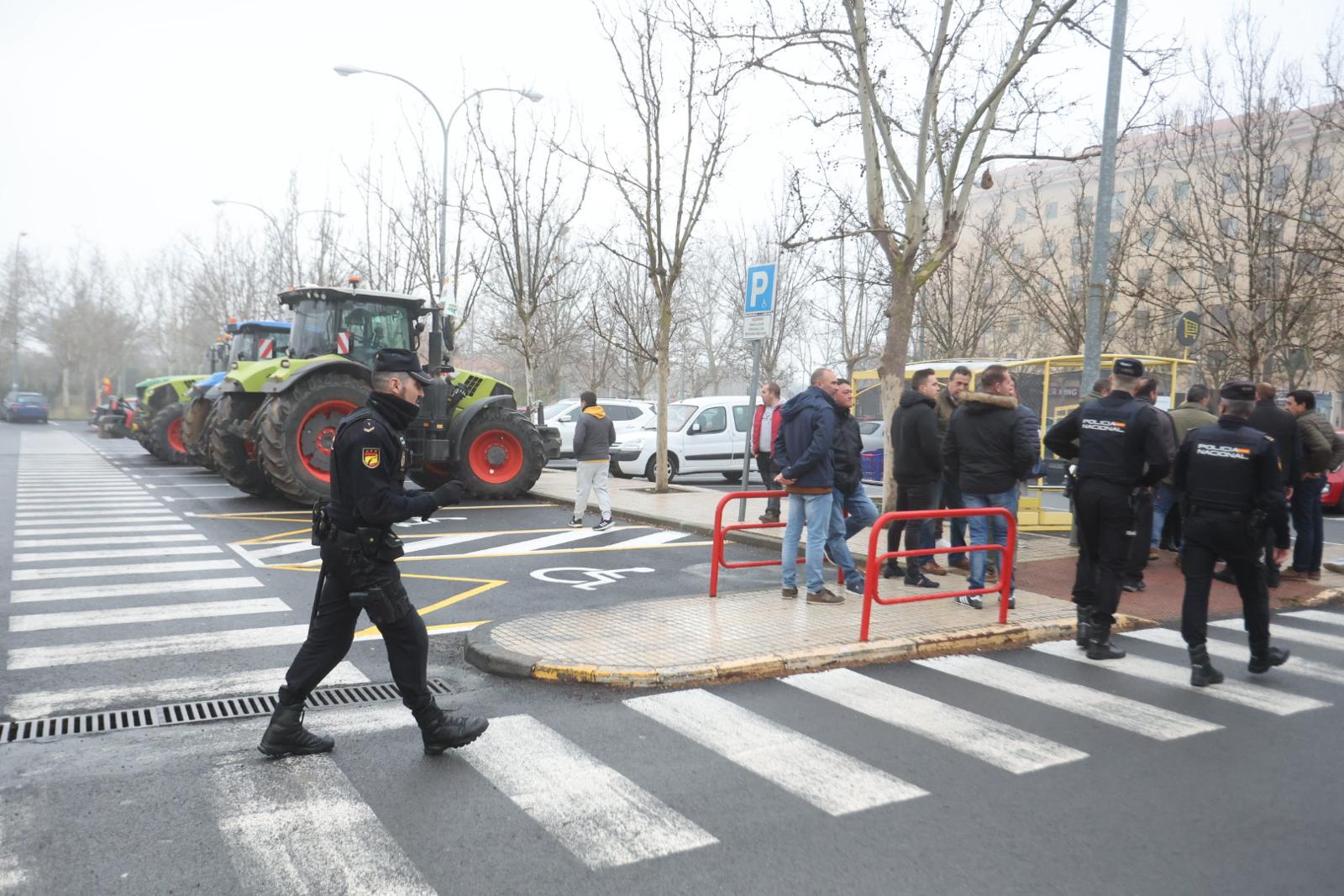 Nuevas protestas de los agricultores salmantinos