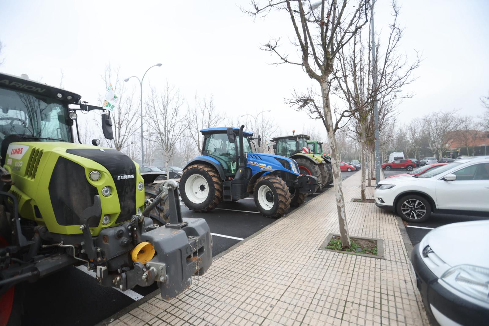 Nuevas protestas de los agricultores salmantinos