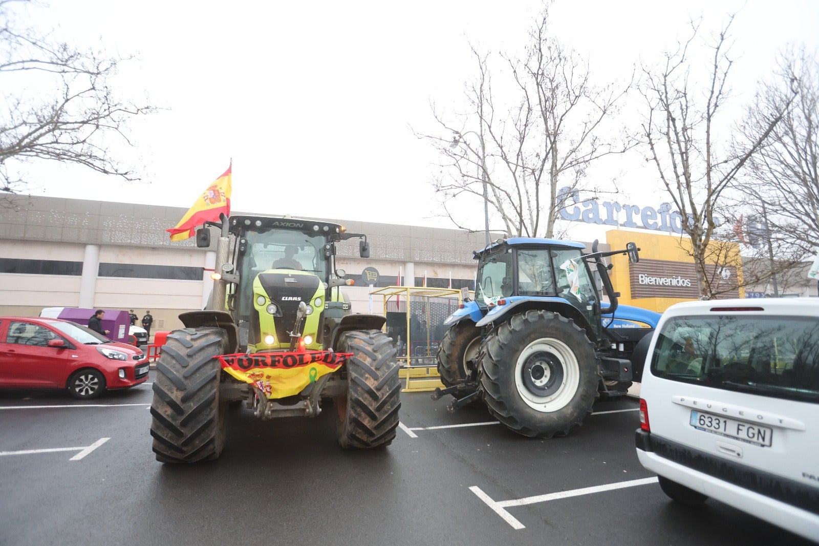 Nuevas protestas de los agricultores salmantinos