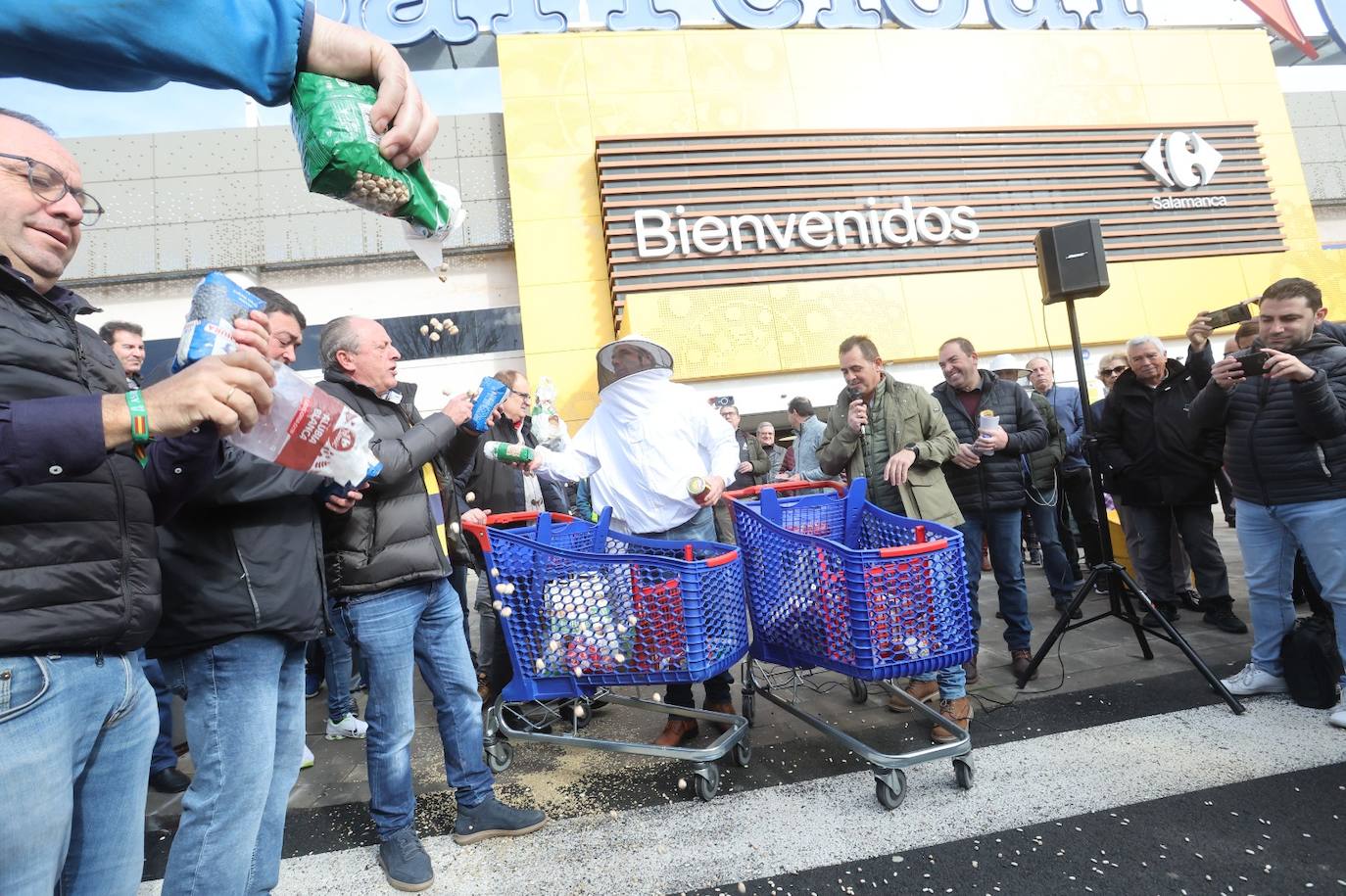 Nuevas protestas de los agricultores salmantinos