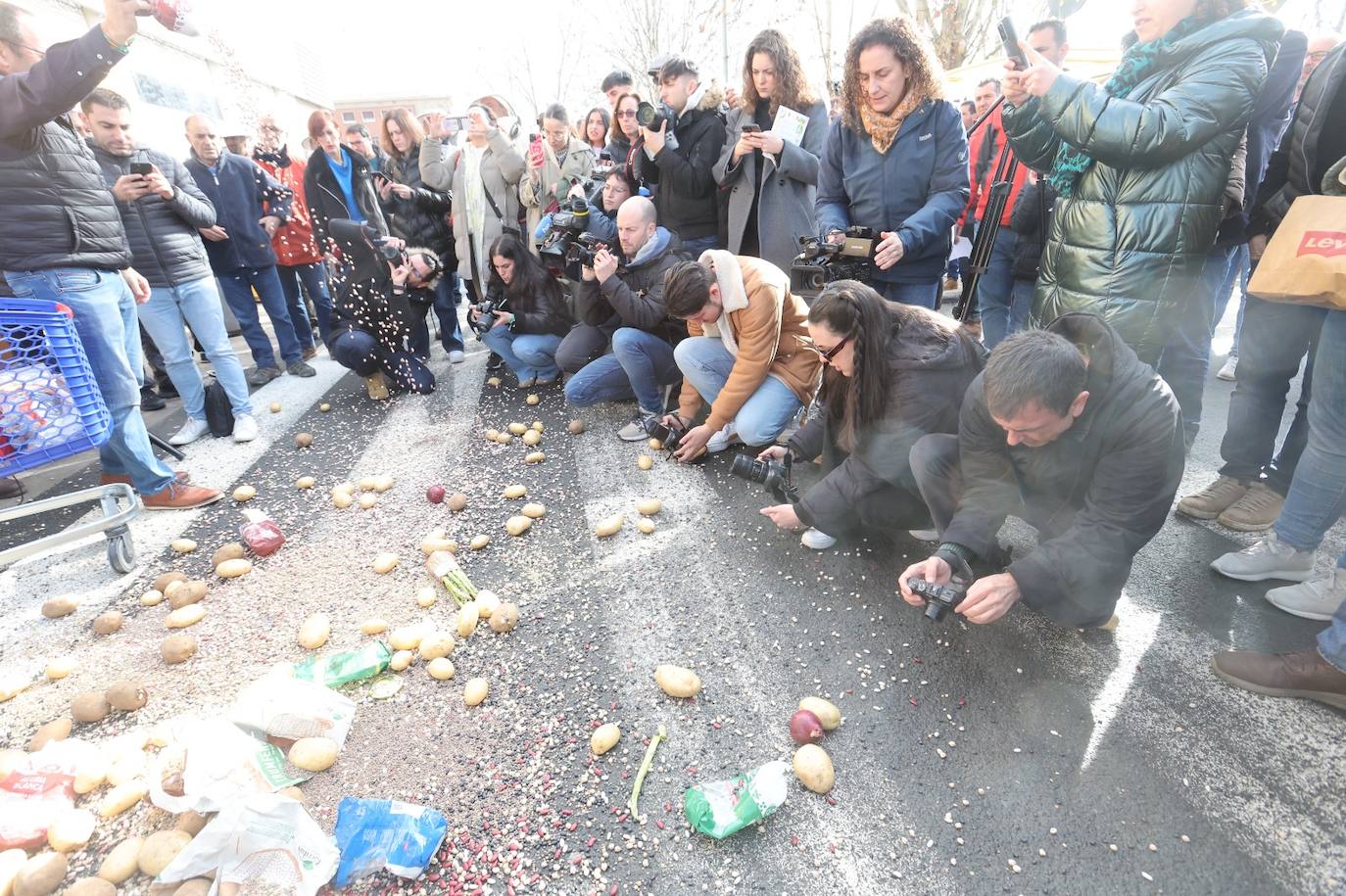 Nuevas protestas de los agricultores salmantinos