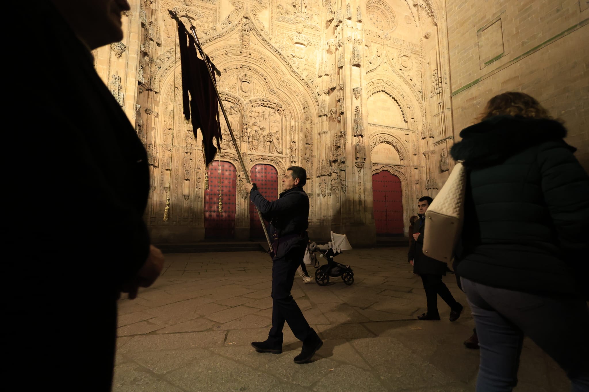 Tradicional Vía Crucis de la Junta de Semana Santa de Salamanca